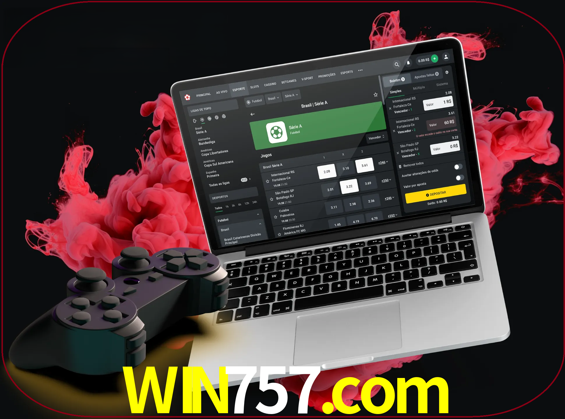 Visite a secção especial de jogos de vídeo em win757 para descobrir em que jogos pode apostar e ganhar muito dinheiro.